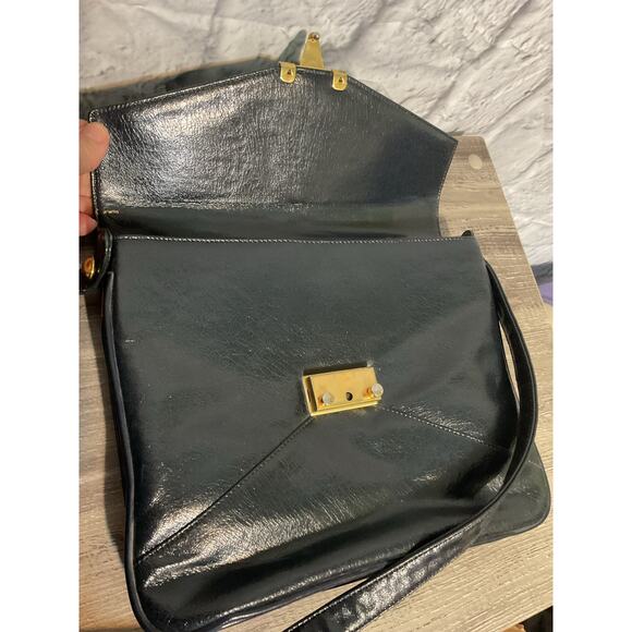 Vintage Bags By Francois California Leather Shoulder Bag - Picture 11 of 12